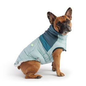 GF Pet Retro Puffer - Light Blue - 2XS (size: L)